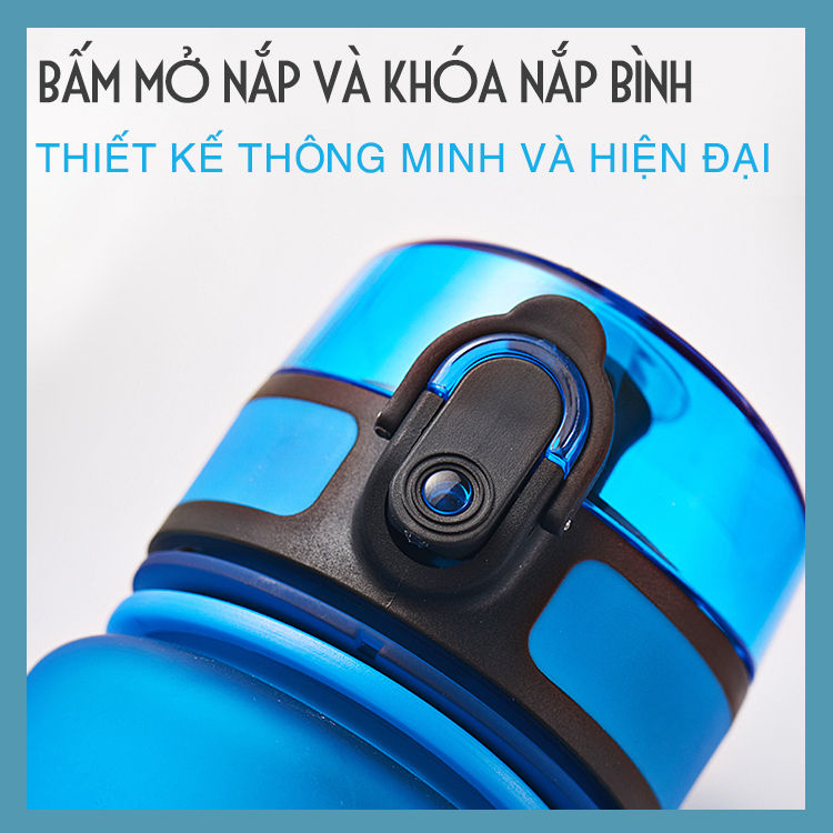 Bình Nước Tập Gym, Thể Thao, Đi Học UZSPACE Chất Liệu TRITAN BPA-FREE