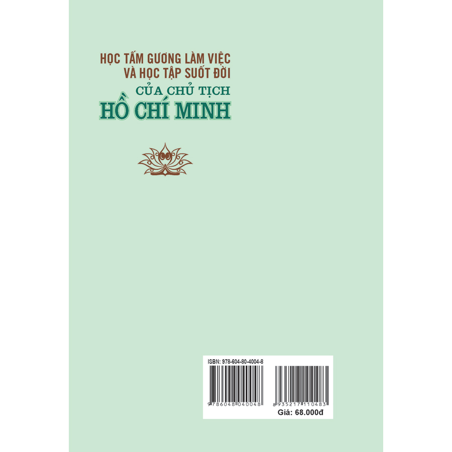 Học Tấm Gương Làm Việc Và Học Tập Suốt Đời Của Chủ Tịch Hồ Chí Minh