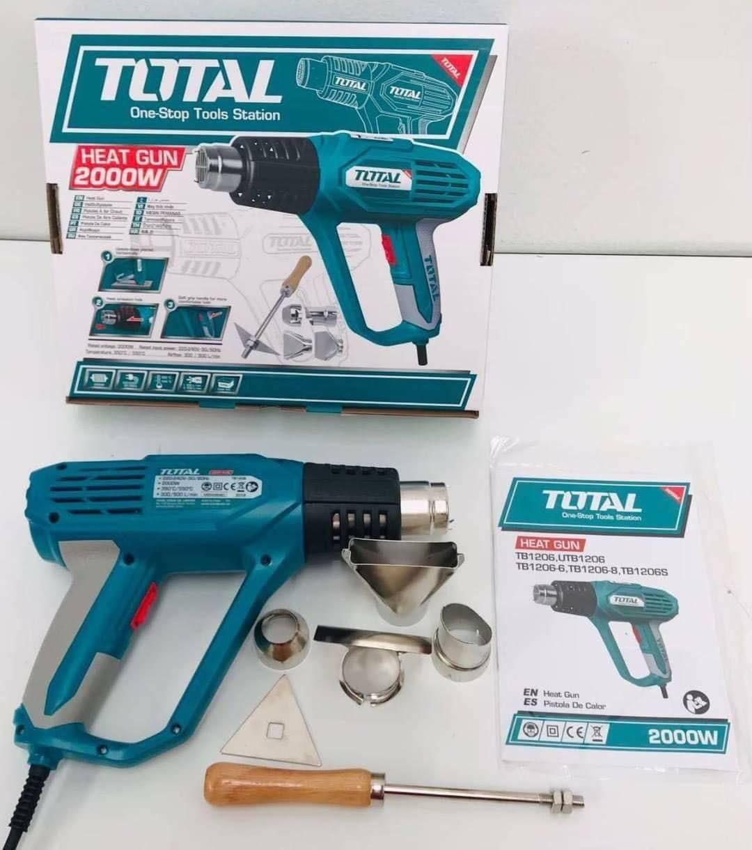 MÁY THỔI NHIỆT (350°C/550°C) TOTAL TB1206 - HÀNG CHÍNH HÃNG