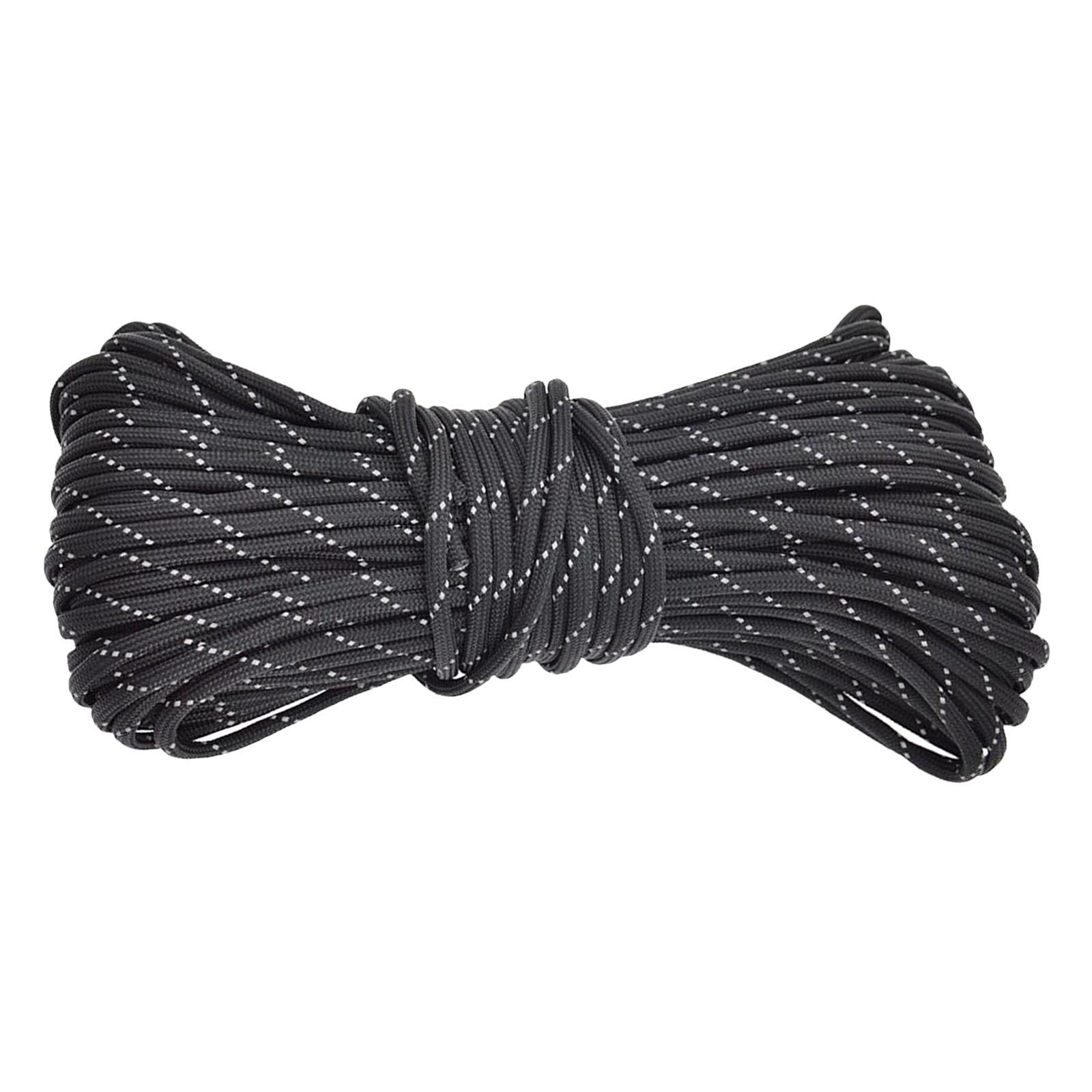 31m Survival Paracord Parachute Fire Cord Survival Ropes , 9 Stand Cores Outdoor Rope