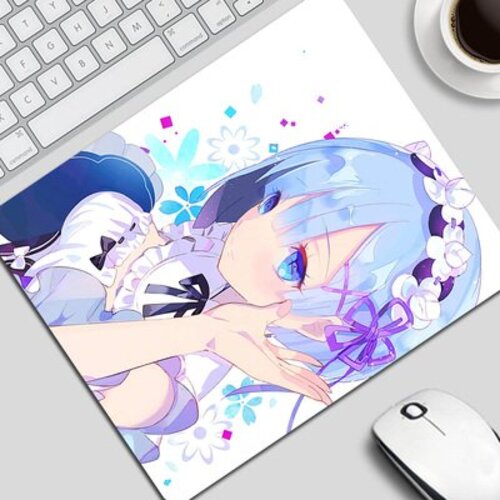 Miếng di chuột in hình RE:ZERO Bắt Đầu Lại Ở Thế Giới Khác miếng kê chuột miếng lót chuột game anime chibi tiện lợi xinh xắn