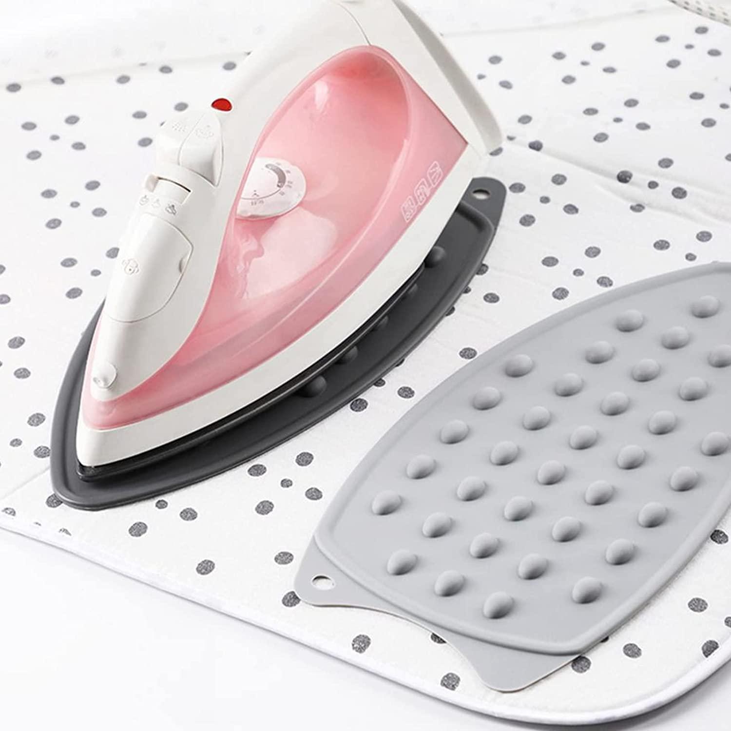 Thảm bàn ủi, silicon silic pad sắt hỗ trợ dư lượng bàn ủi bàn ủi chống trơn trượt chống trượt bằng sắt chống trượt bằng sắt mini Iron Iron Rest Rest