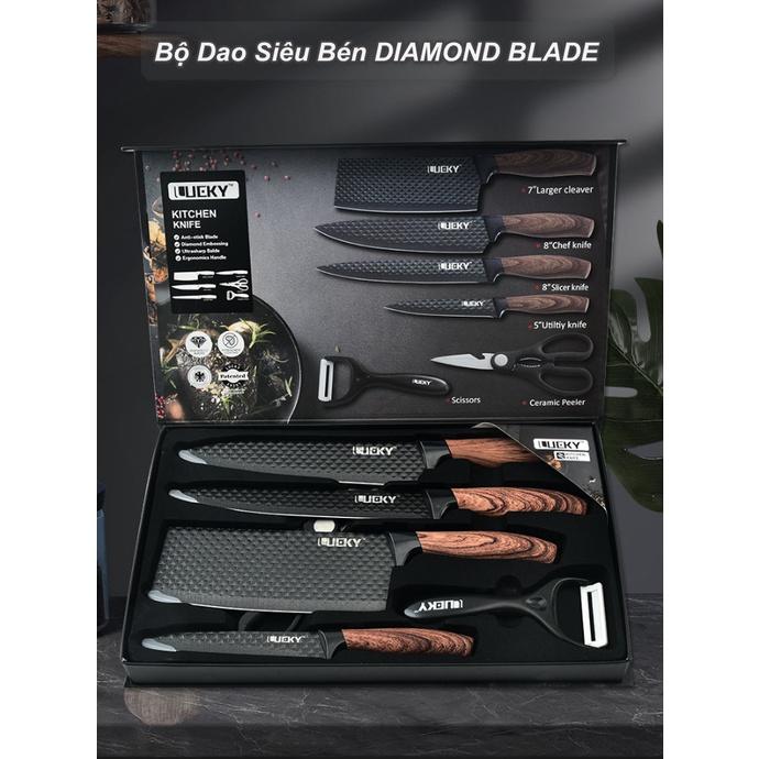 Bộ Dao Kéo Dụng Cụ Bào Siêu Bén DIAMOND BLADE 3CR14