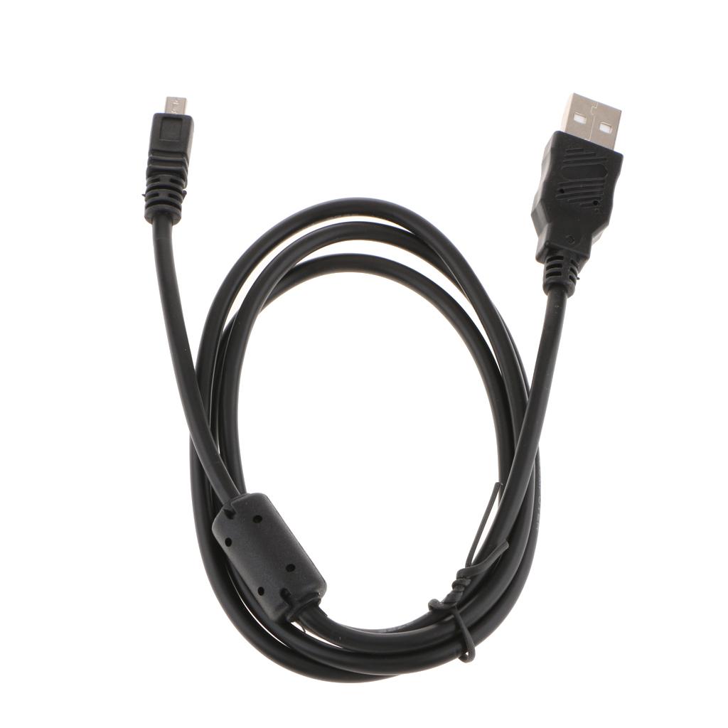 Hilabee 1 M/3.28ft 8 Pin USB Đồng Bộ Dữ Liệu Dây Sạc Cho Nikon Máy Ảnh SLR Kỹ Thuật Số-Đen