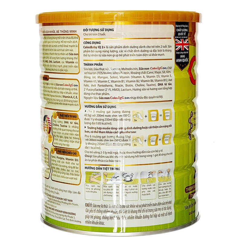 Combo 3 lon Sữa non COLOSBABY GOLD 2+