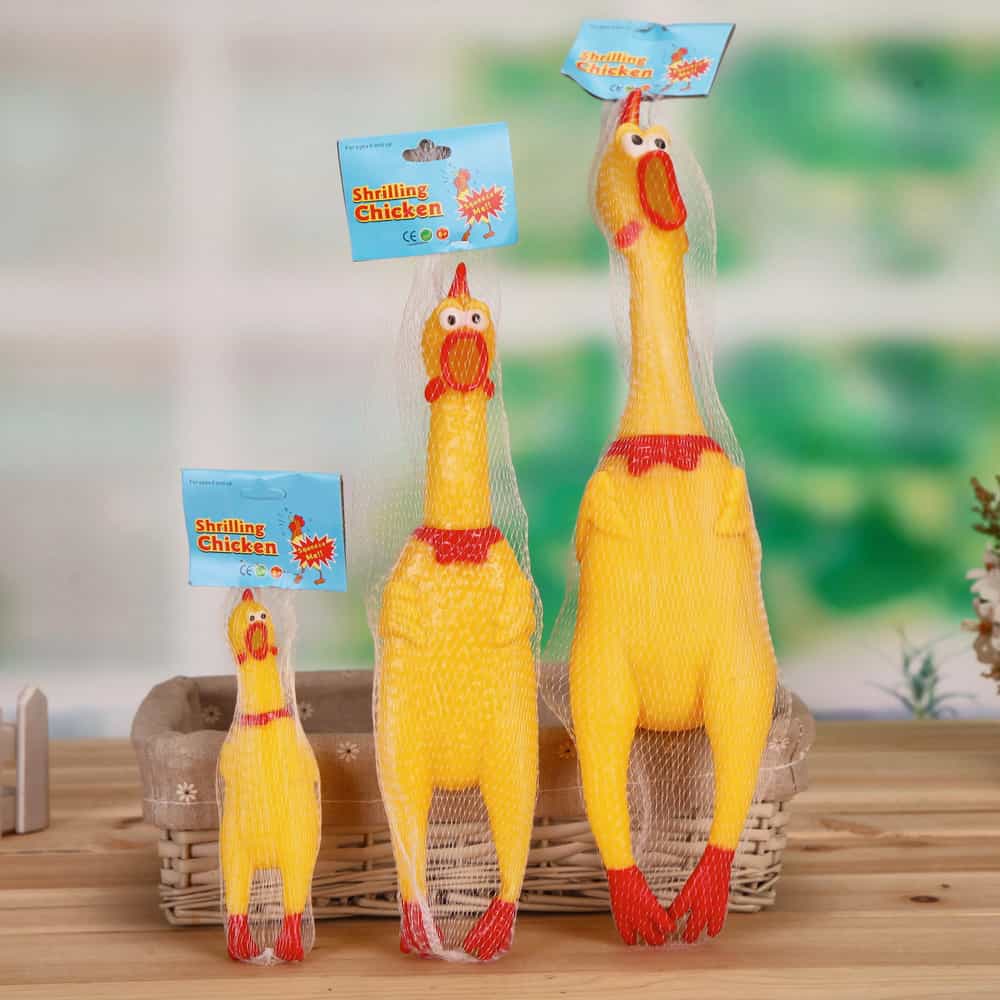 Đồ Chơi Con Gà Vàng Kêu Cho Chó Mèo