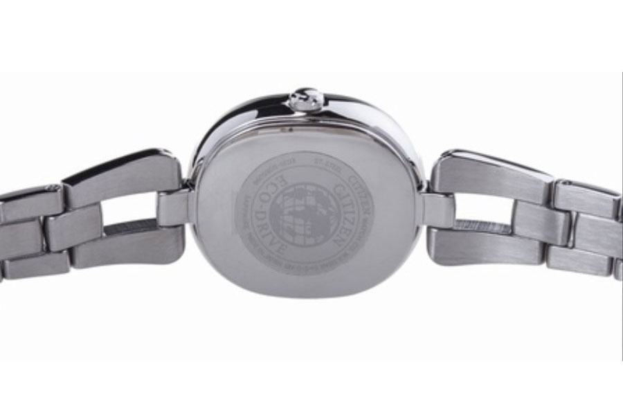 Đồng Hồ Nữ Citizen Dây Thép Không Gỉ EM0180-56E - Mặt Đen