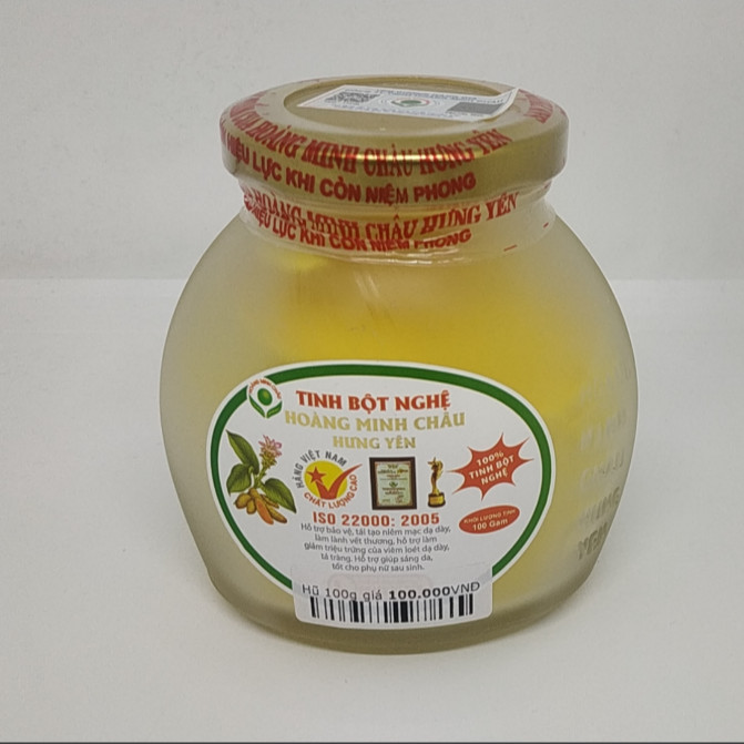 Tinh bột nghệ Hoàng Minh Châu Hưng Yên 100g