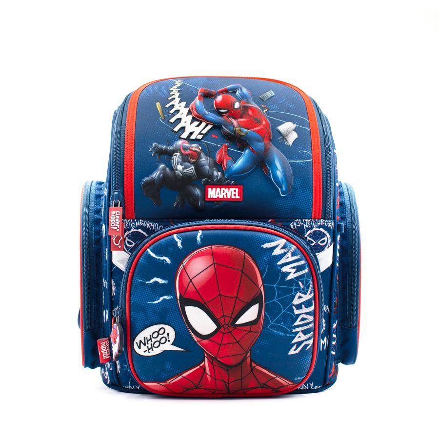 Ba Lô Chống Gù Fancy Người Nhện Spider-Man - Clever Hippo BLS1228/BLUE