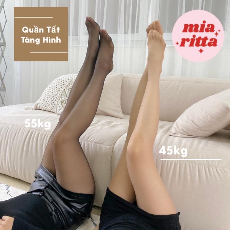 Quần tất giấy tàng hình tất da chân trong suốt không lộ viền Mia Ritta QT002