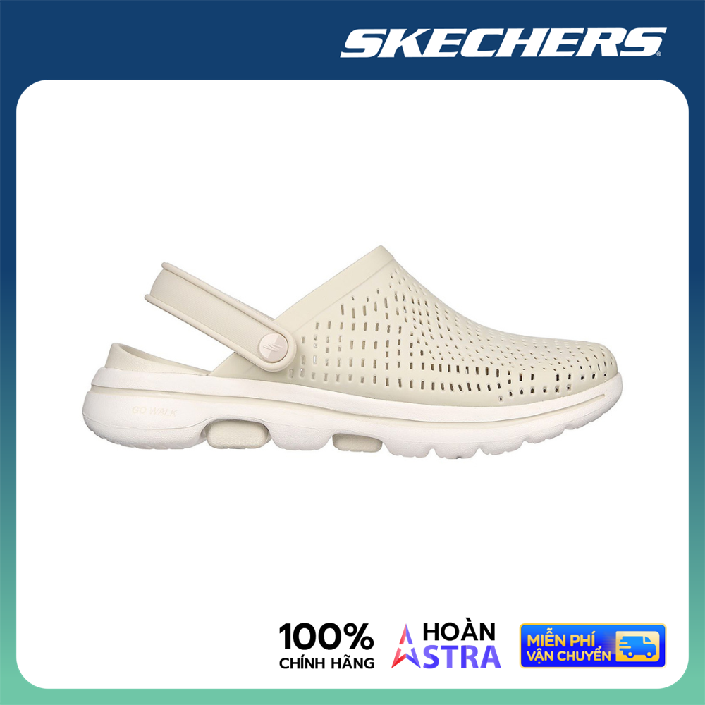 Skechers Nữ Dép Bít Mũi GOWalk 5 Foamies - 111103-NAT