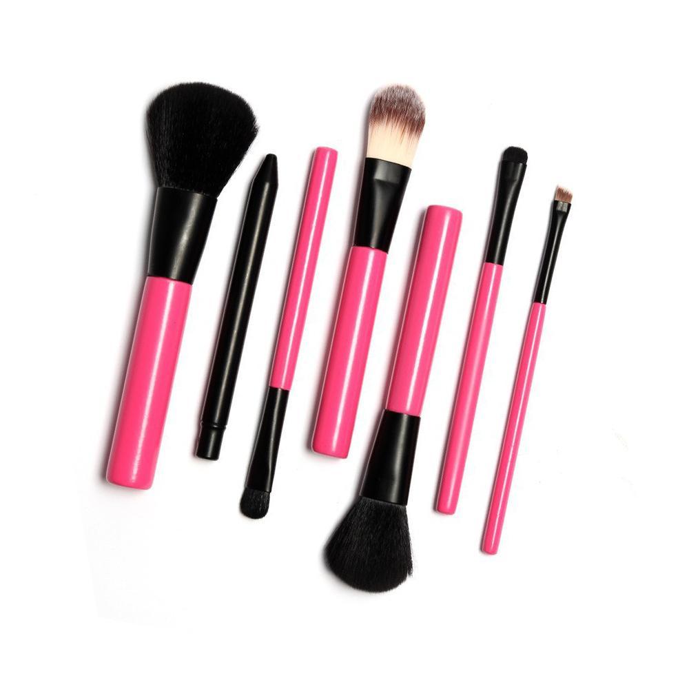 7 * Makeup Brushes Set Foundation Powder Brush Eyeshadow Eyeliner Lip