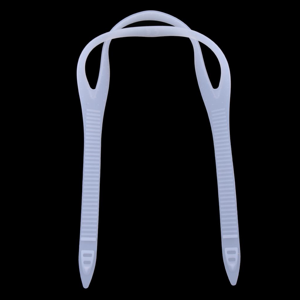 4PCS Universal Silicone Replacement Strap for Diving Goggles Swimming Goggles Snorkel Mask, Diving and Swimming Masks