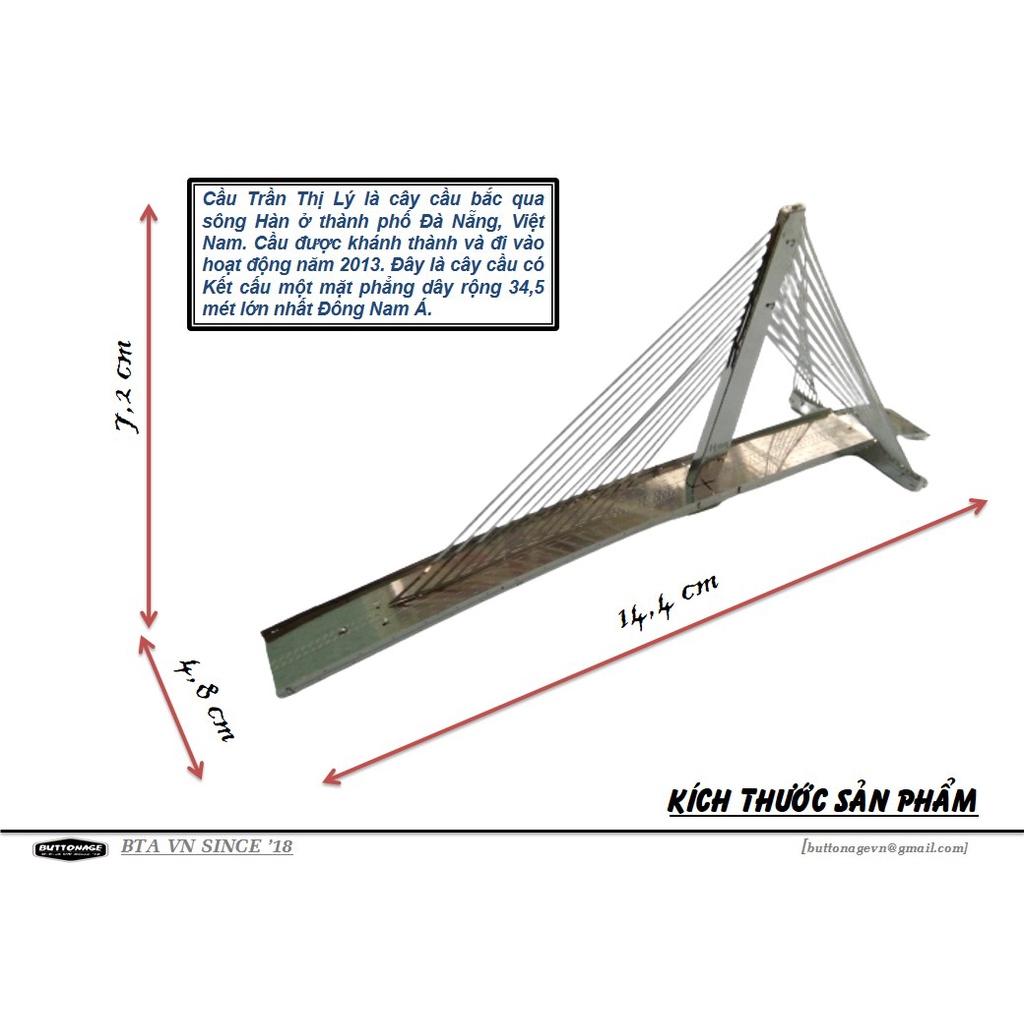 Mô Hình Lắp Ráp 3d Cầu Sông Hàn - Việt Nam