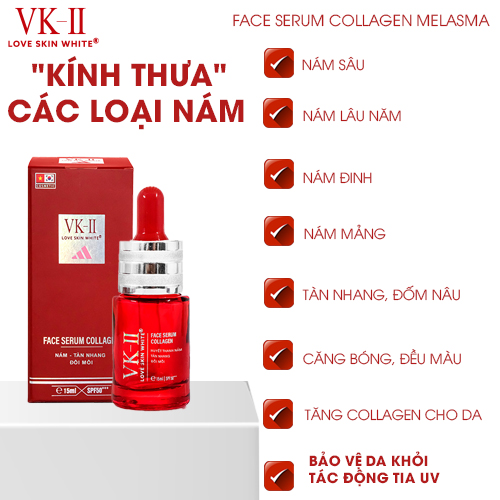 Serum Ngừa Nám Tàn Nhang Đồi Mồi VK II ( 15ml/35ml )