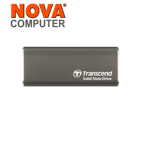 Ổ cứng gắn ngoài 500GB SSD ESD265C USB 10Gbps Type C Transcend - Hàng chính hãng