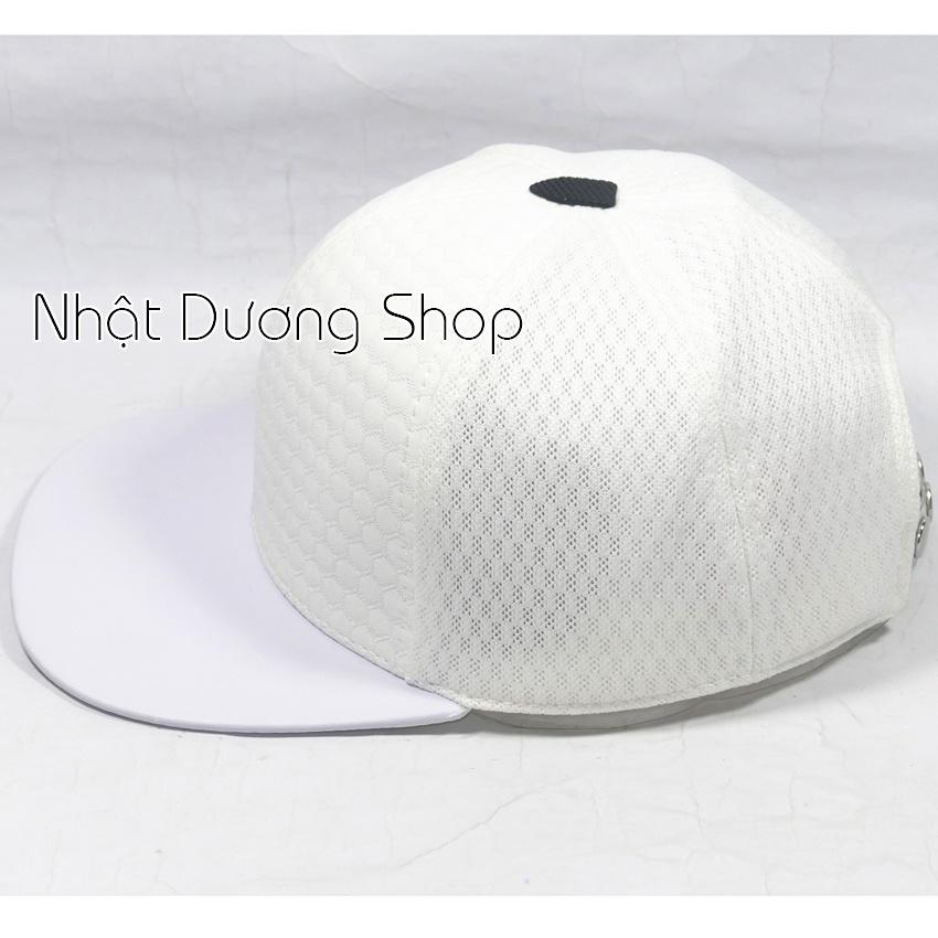 Mũ Nón Snapback thời thượng nón hiphop vá lưới cao cấp phong cách phù hợp với mọi lứa tuổi