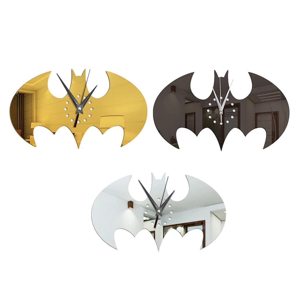 Acrylic  Shape Wall Clock Wall Sticker Home Art Decor