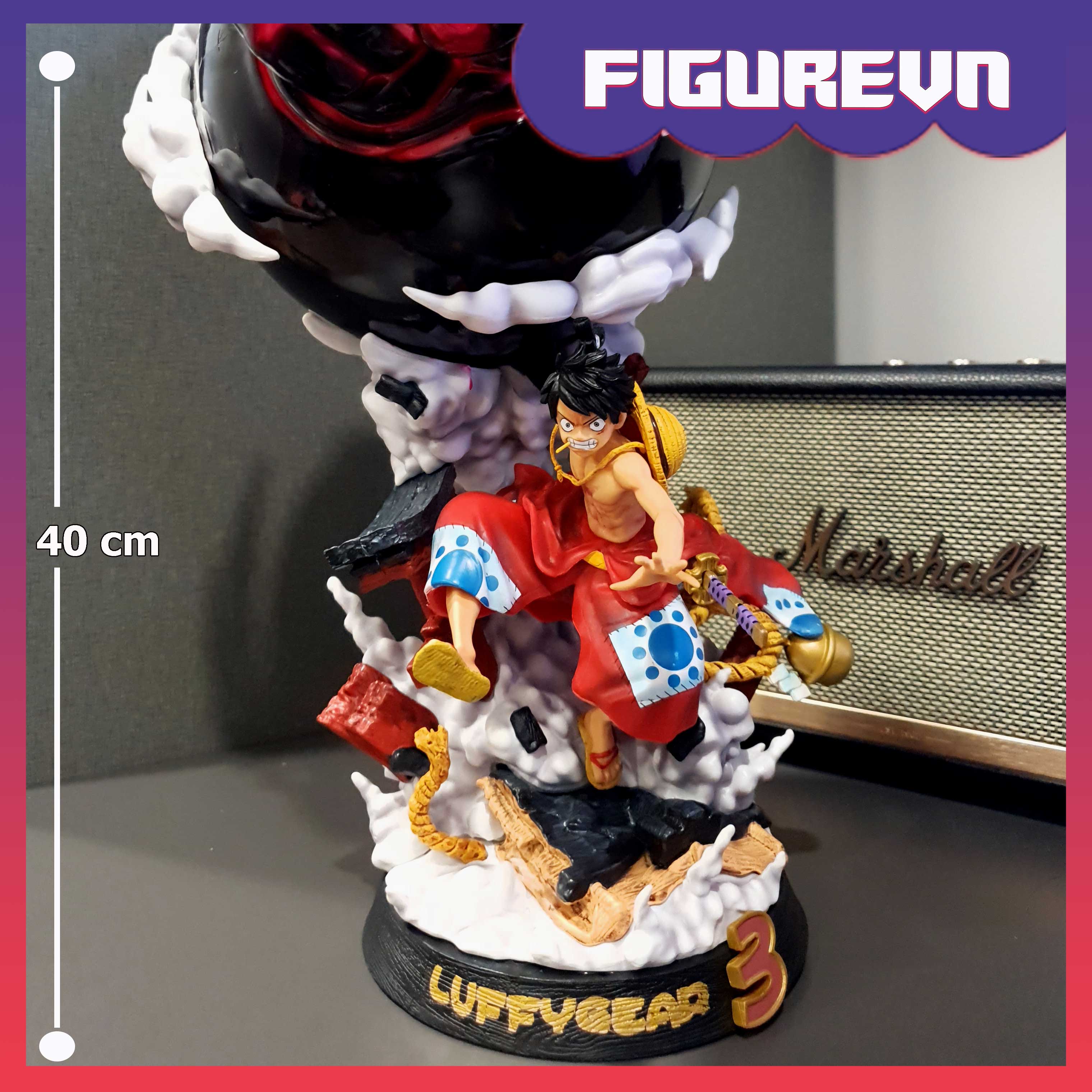 Mô hình Luffy Gear 3 40 cm - One Piece