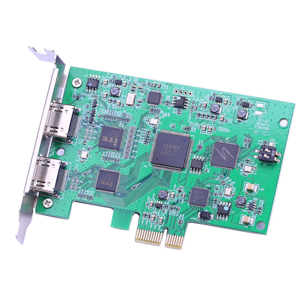 EZCAP 294 Thẻ hộp ghi video cho OBS Live Broadcast Webcast full HD 1080P Video Capture Game Live Card PCI-E 4K 30P HDMI Tương Thích Với Các Hệ Thống Windows/Mac/Linux - Hàng Nhập Khẩu