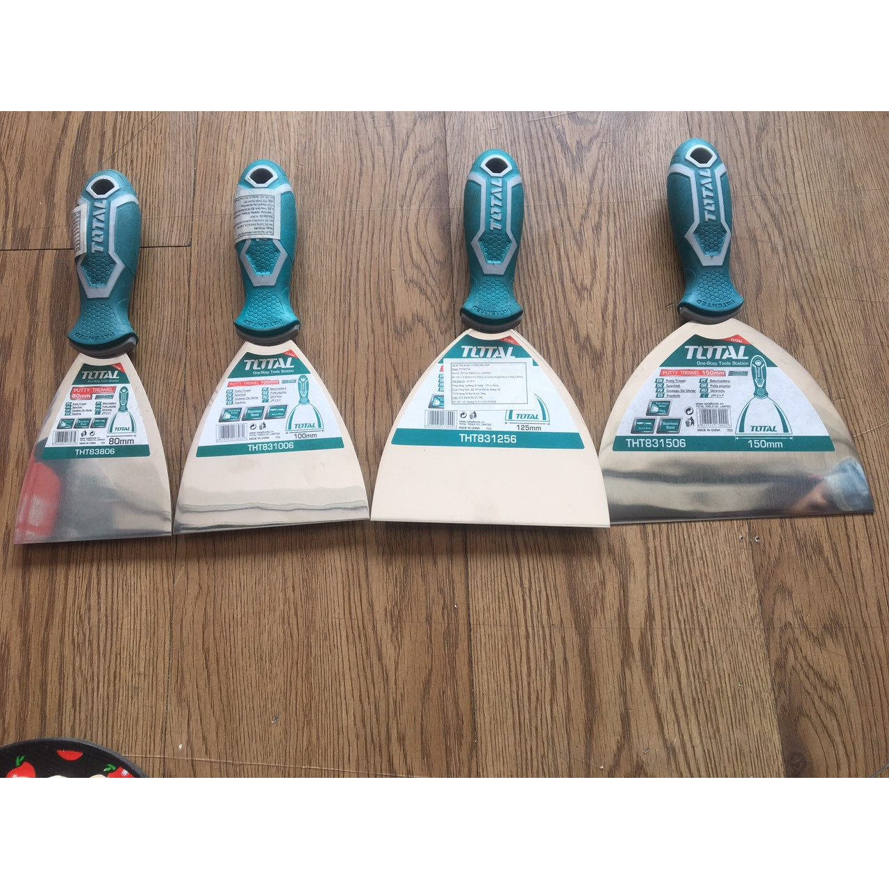 Bộ 4 Bay sủi sơn 80mm,100mm,125mm,150mm Total THT831256THT83806THT831006THT831506