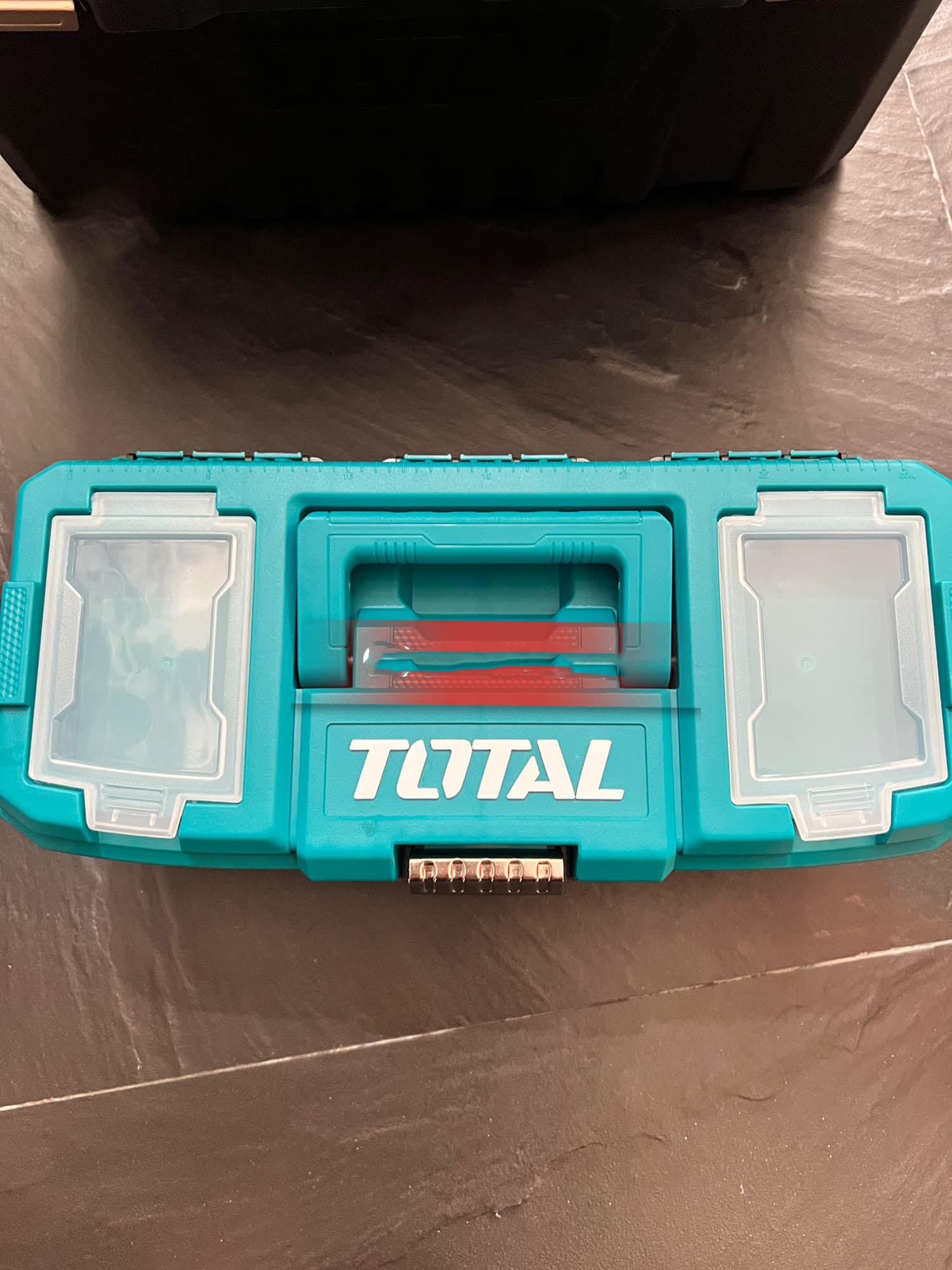 BỘ 3 HỘP NHỰA ĐỰNG CÔNG CỤ KHÓA KIM LOẠI TOTAL TPBXK0032 - HÀNG CHÍNH HÃNG