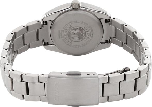 Đồng Hồ Nữ Dây Titanium Citizen EW2101-59E (25mm) - Đen