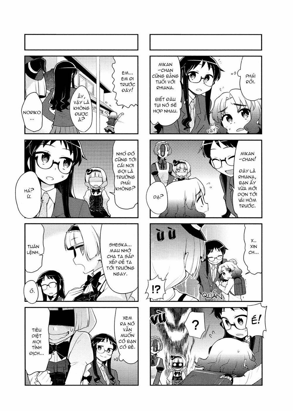 majyo to houki to kurobuchi megane chapter 4 6