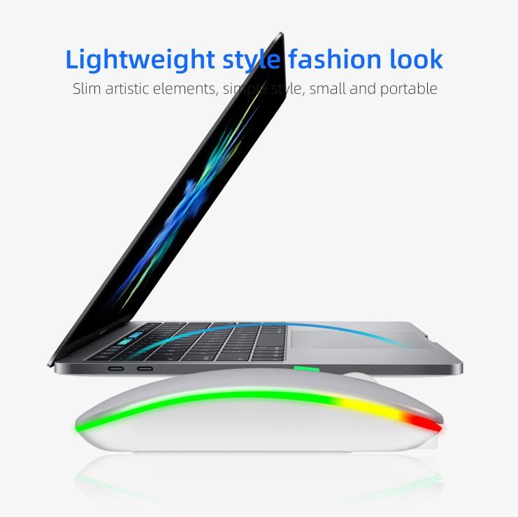 Ergonomic Gaming Mouse G852 Bluetooth + 2.4g dual mode Computer Mouse Gamer Mice With Backlight For PC Laptop