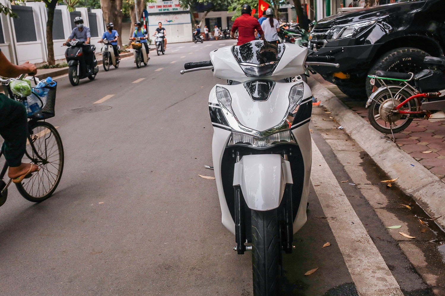 Tem rời SH 2020 Đen Bóng