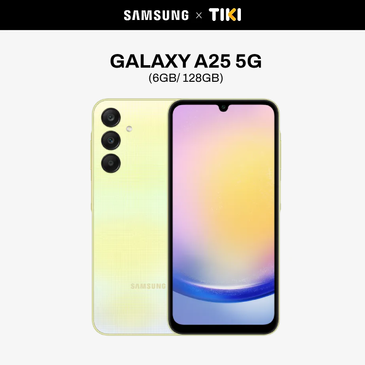 Điện Thoại Samsung Galaxy A25 5G (6GB/128GB) - Đã kích hoạt bảo hành điện tử - Hàng Chính Hãng