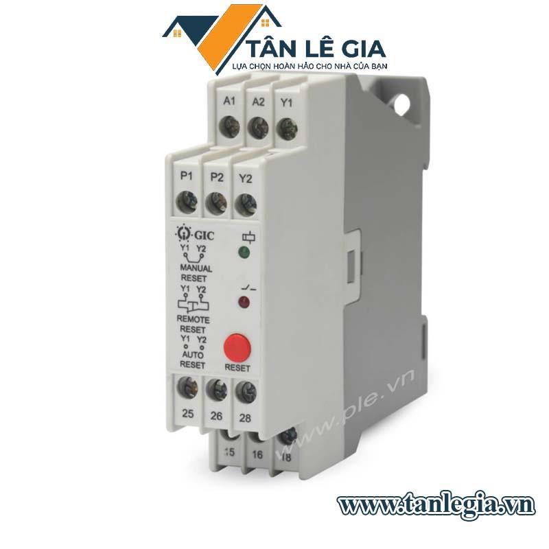 Rơ le bảo vệ điện trở nhiệt PTC 110-240 V AC Gic MJ81BK