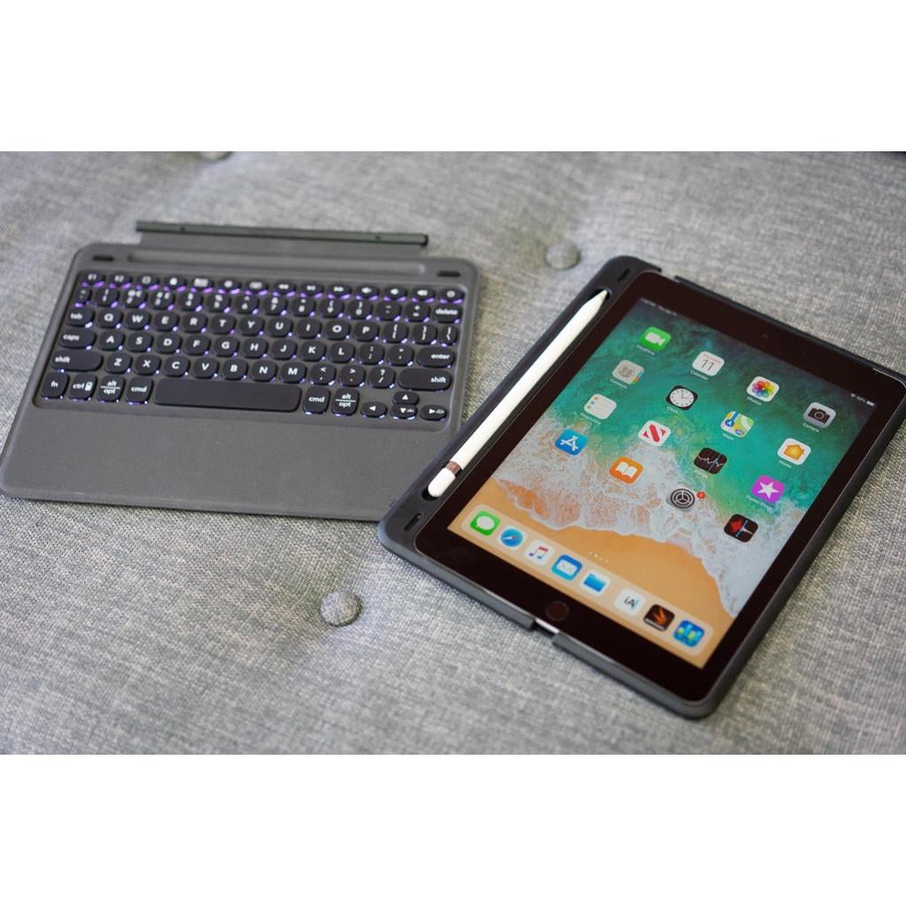 Ốp Lưng Kèm Bàn Phím ZAGG Keyboard Slim Book Go  - Hàng chính hãng dành cho iPad 9.7 