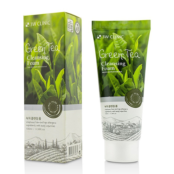 Sữa Rửa Mặt Dưỡng Ẩm Làm Sạch Sâu 3W Clinic Cleansing Foam