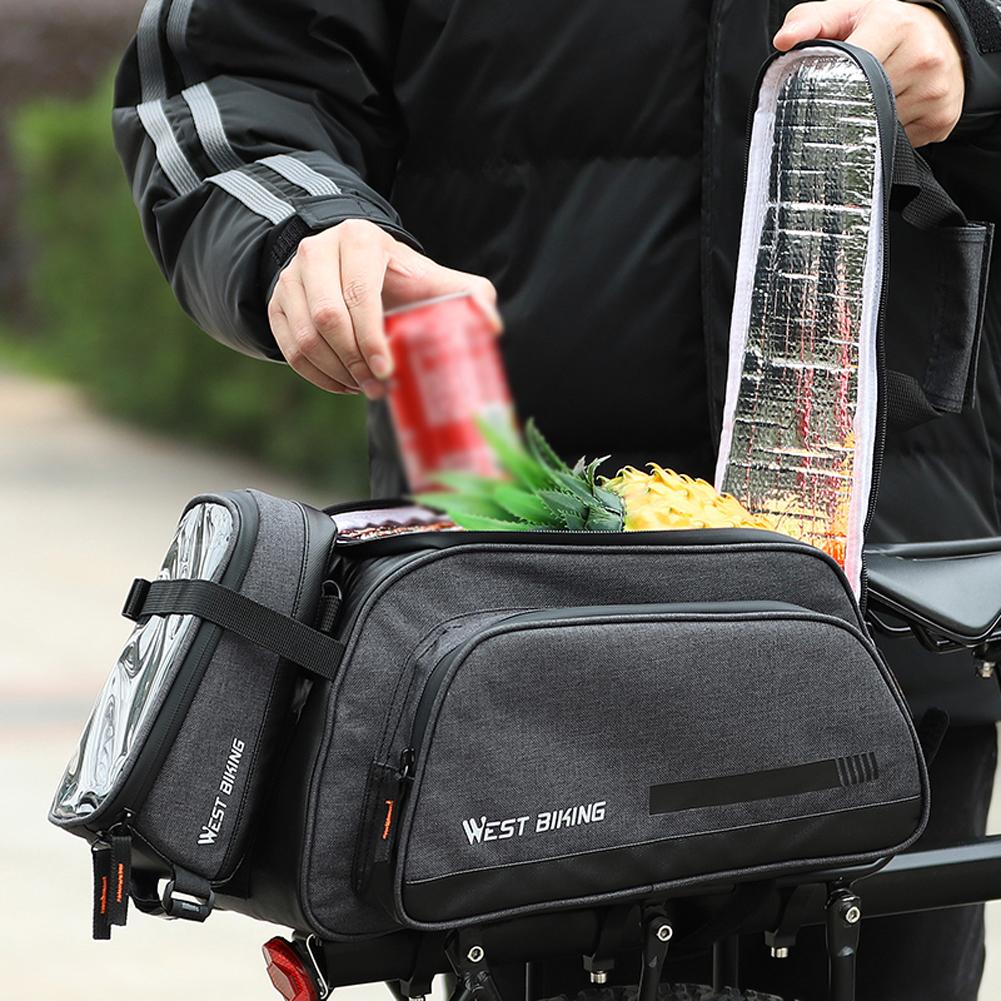 Túi treo xe đạp công suất lớn 10L WEST BIKING