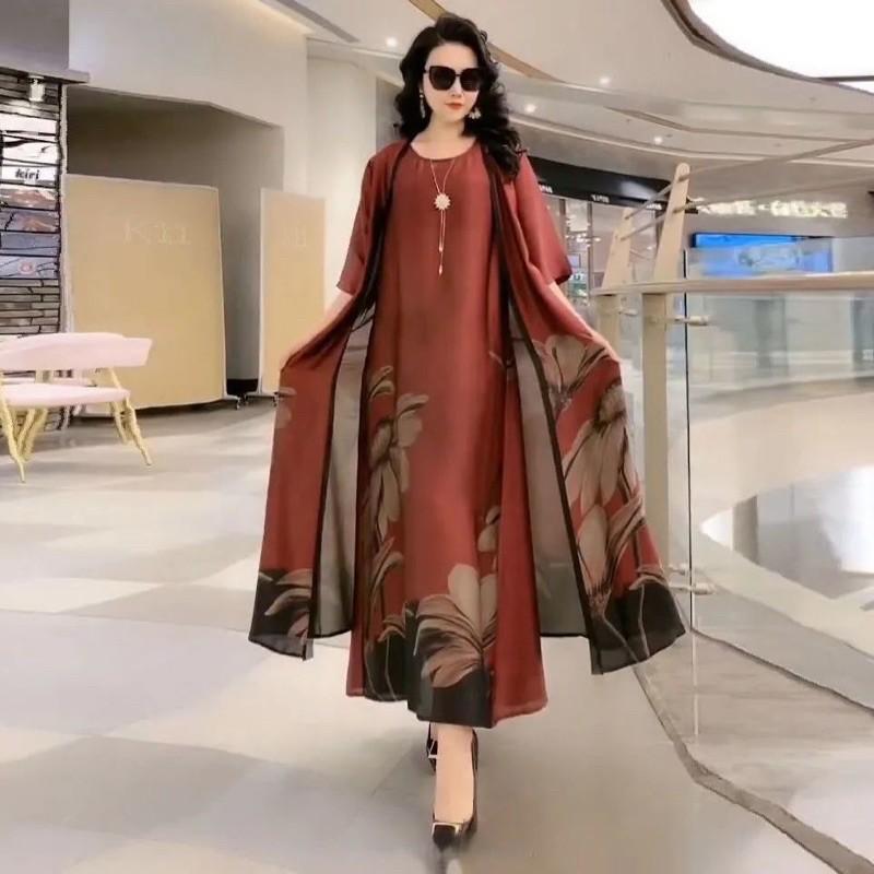 Đầm trung niên cao cấp .hàng  Quảng Châu