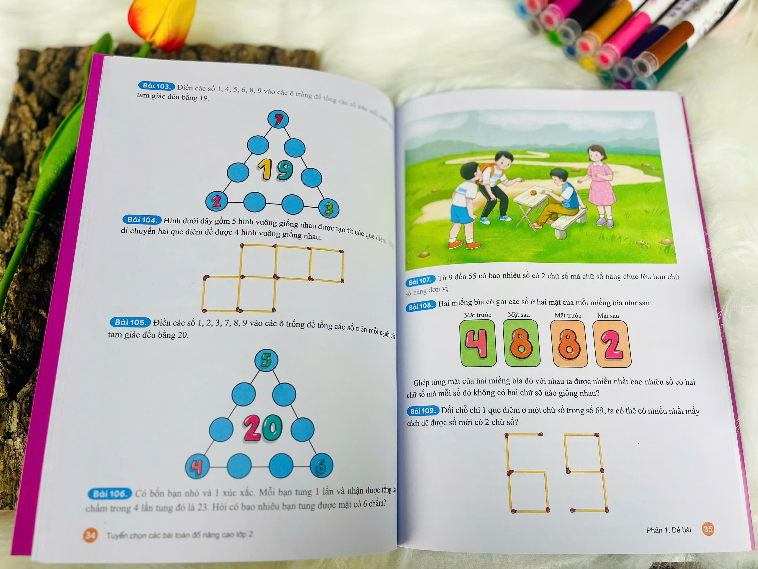 Sách - Tuyển Chọn Các Bài Toán Đố Nâng Cao Lớp 2 - Dùng chung cho các bộ SGK hiện hành - ndbooks - ảnh 7