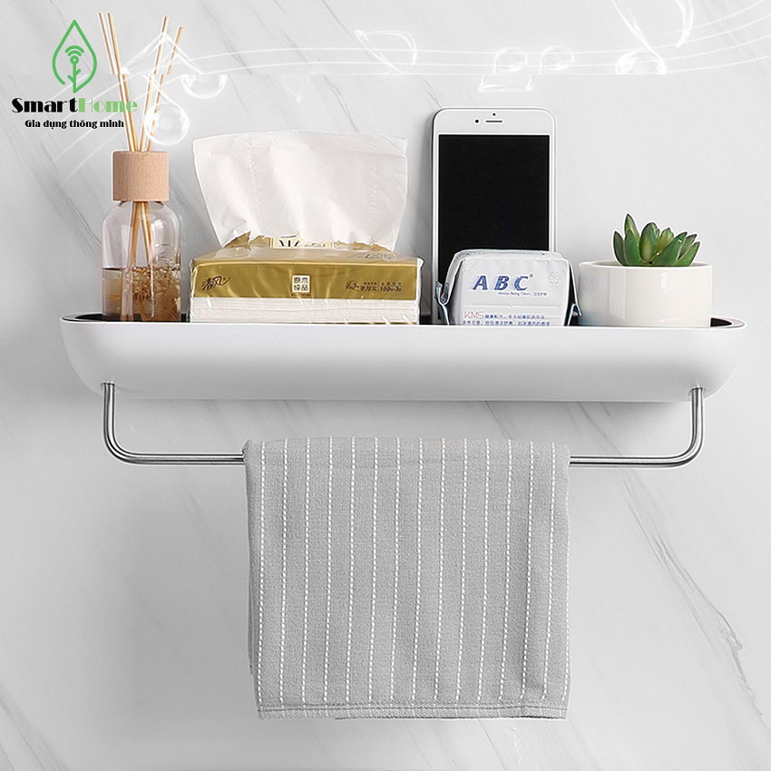 Kệ để đồ nhà tắm PH Green-COCO-E1923-Chất liệu ABS cao cấp, Tối ưu Không Gian, Tiện Ích,