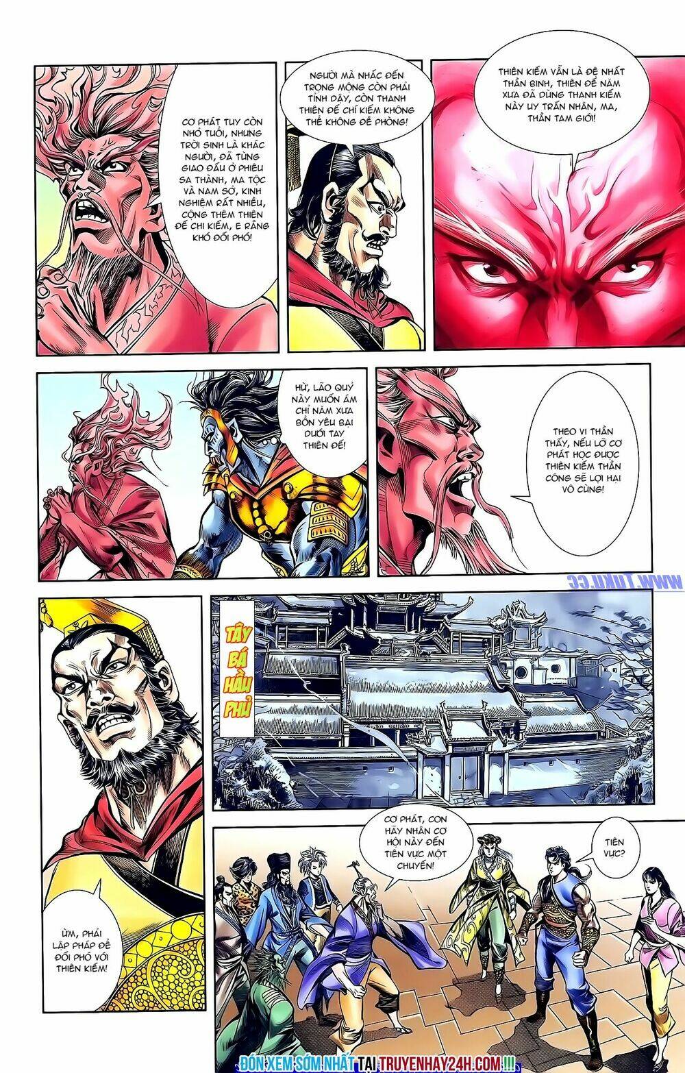thiên tử truyền kỳ 1 - cơ phát khai chu bản chapter 152 30