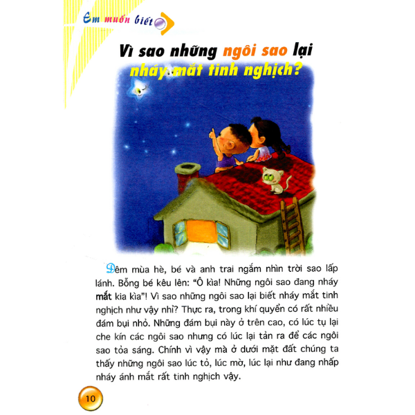 Sách Mười Vạn Câu Hỏi Vì Sao - Bí Ẩn Bầu Trời Sao (Tái Bản)