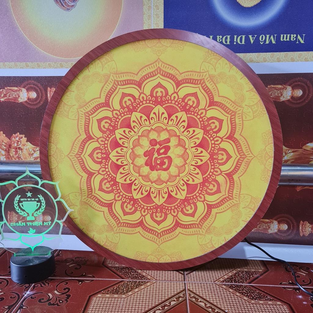 Đèn hào quang trúc chỉ in_HQTC12