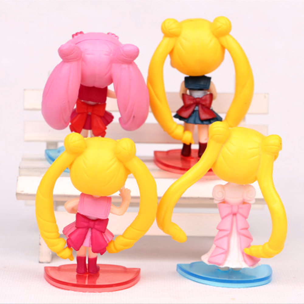 Bộ 05 mô hình thủy thủ mặt trăng - Sailor Moon