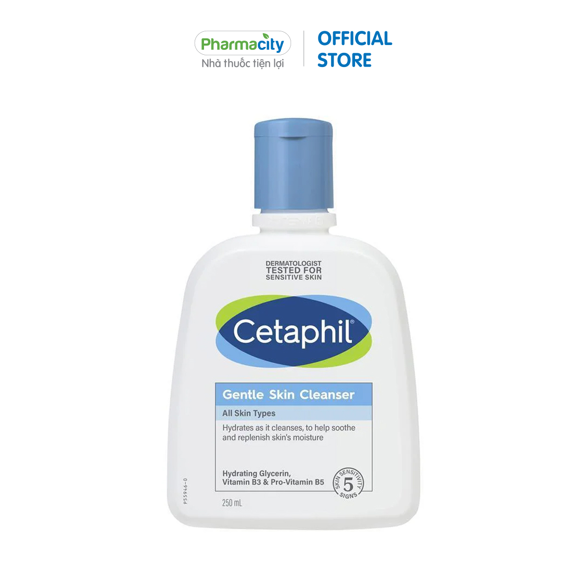 Sữa rửa mặt dịu nhẹ cho mọi loại da Cetaphil Gentle Skin Cleanser (250ml)