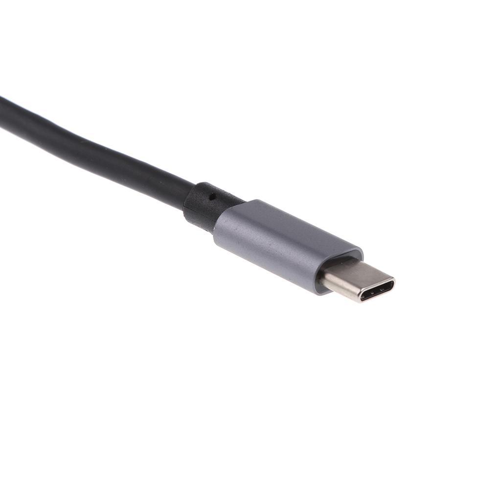 Aluminium USB Type C Male to   1080P  HDTV Convert Cable Adapter