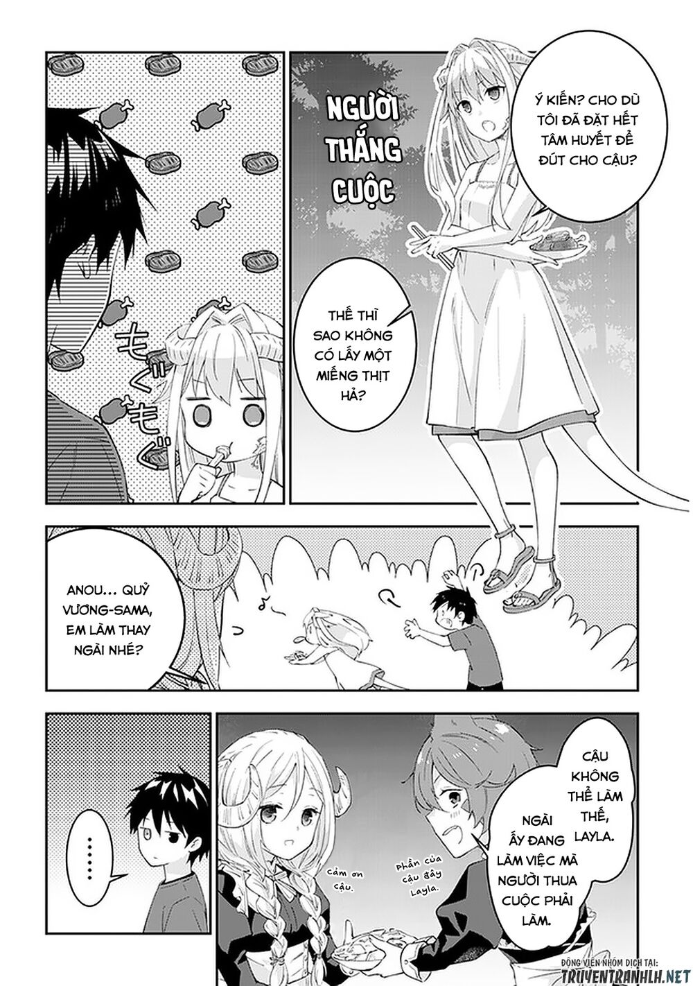 maou ni natte node, dungeon tsukutte jingai musume to honobono suru chapter 27.2 6