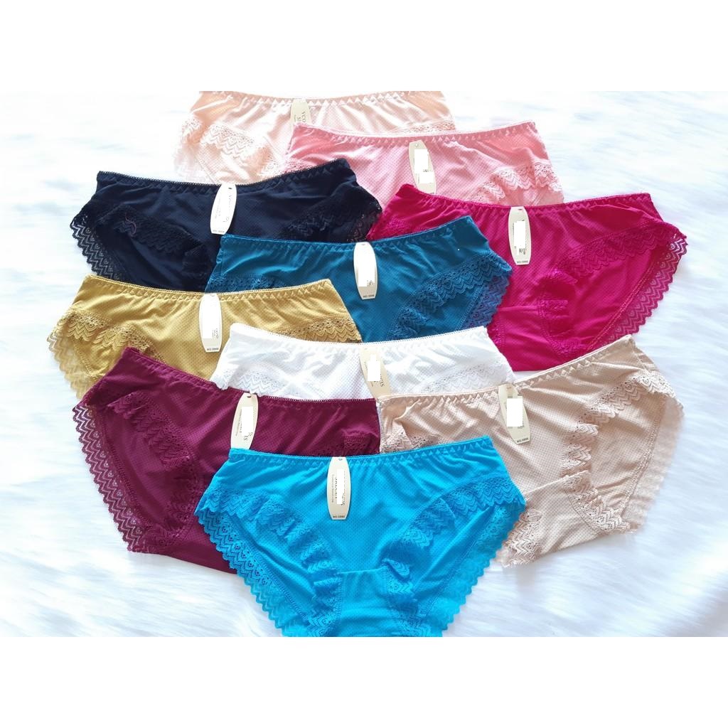 Quần Lót Nữ - 5 Quần Thun Lạnh Dãn 4 Chiều Thông Hơi - giao màu ngẫu nhiên