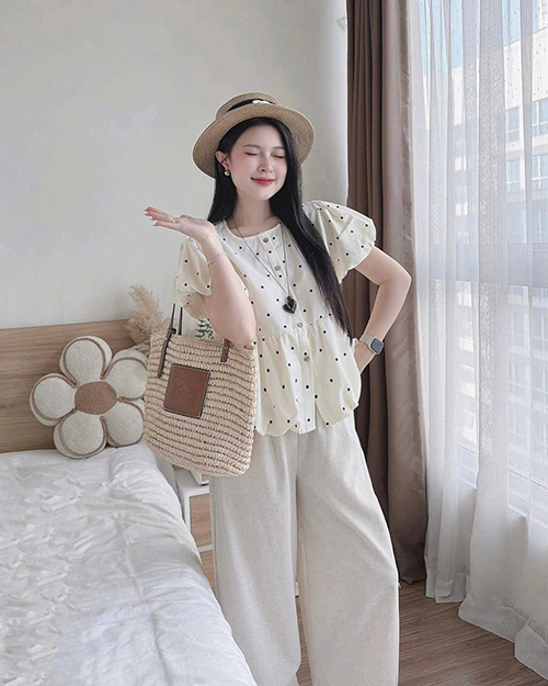 SÉT ÁO BÍ TUYẾT MƯA IN BI PHỐI QUẦN TUYẾT MƯA FRESIZE 40-55 KG DỄ THƯƠNG