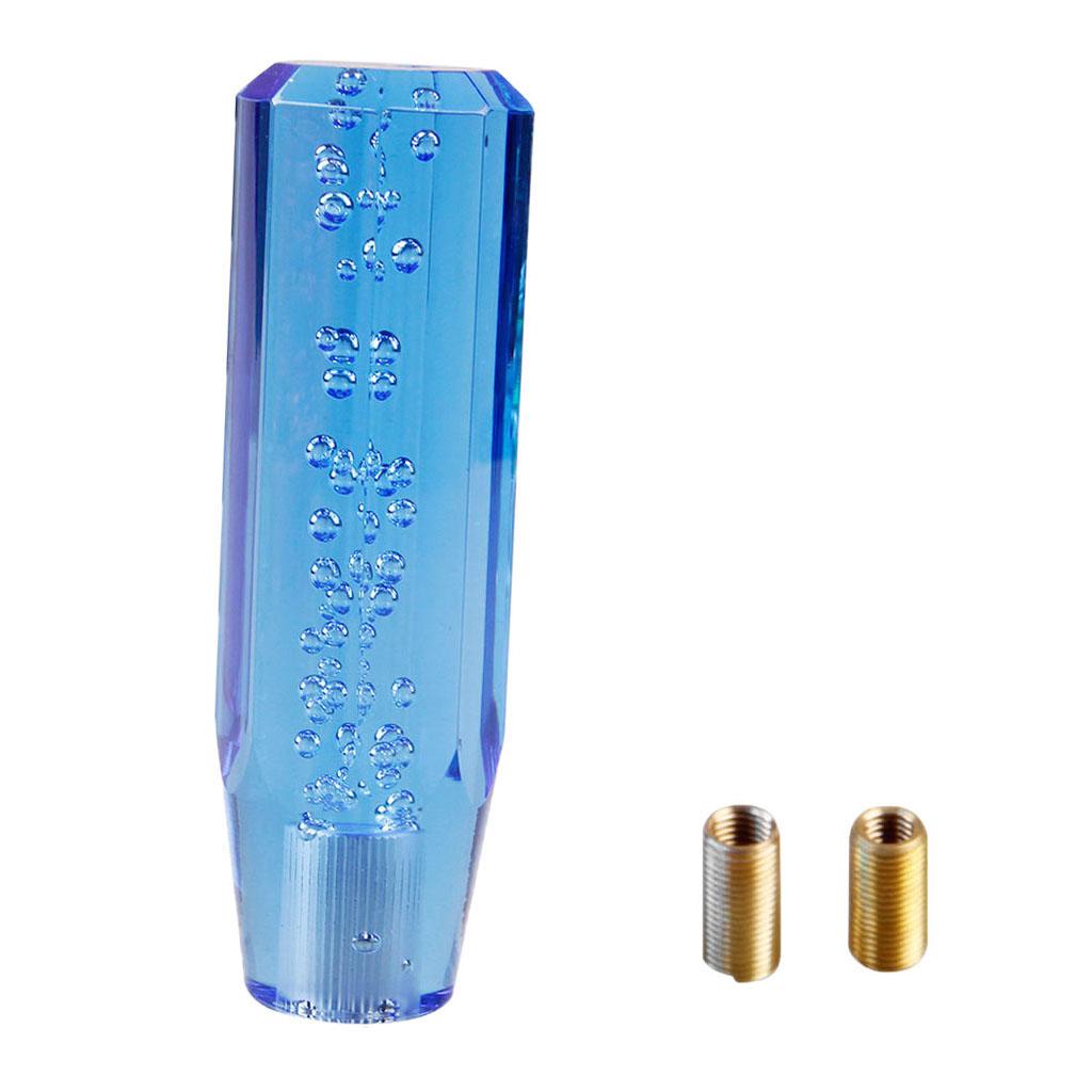 Octagon Air Bubble Gear Shift Knob Transparent Shift Knob Manual Fitment