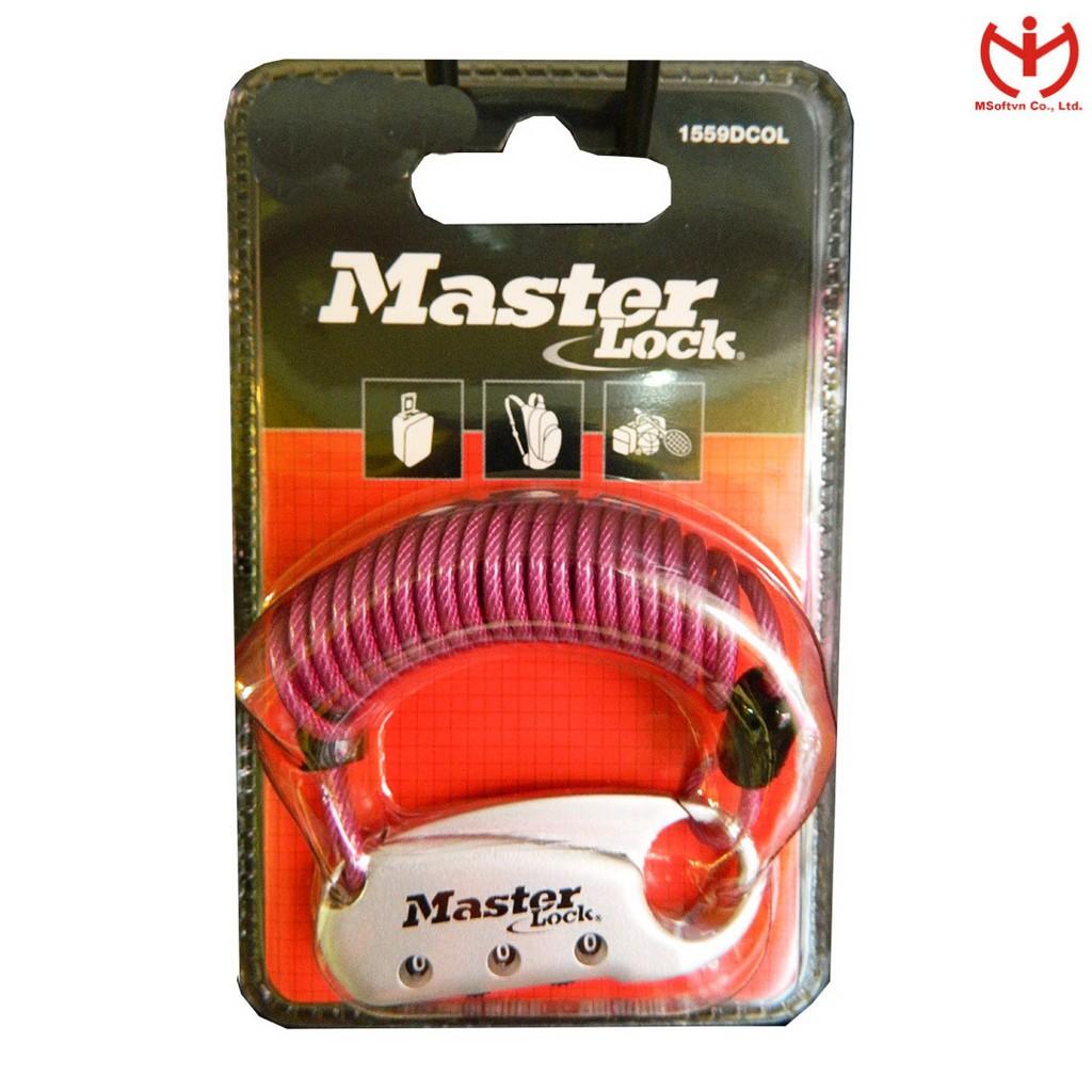 Khóa số dây cáp Master Lock 1559 EURDCOL - Khóa hành lý - MSOFT