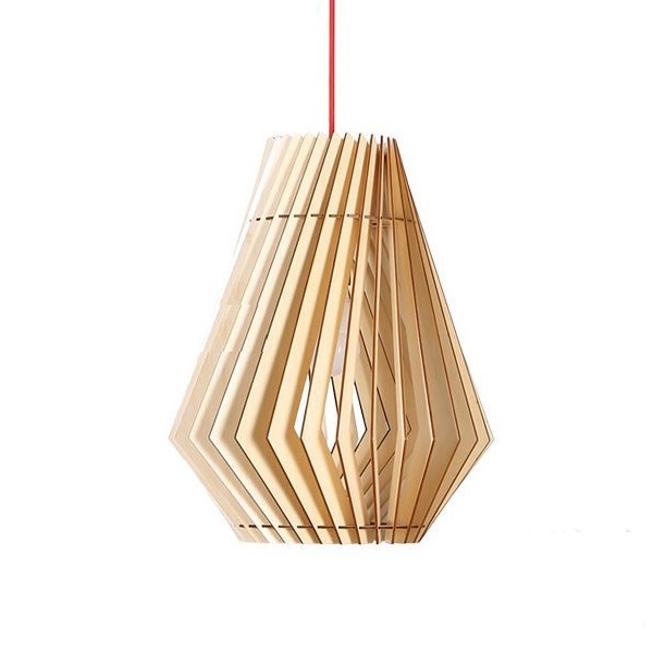 Đèn gỗ thả trần cao cấp D360-TT119